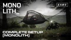 EXØD ® MONOLITH™ | Next level shelter - Camping tent