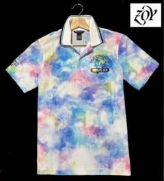 C107新品定価24,200円ZOY ゾーイMENゴルフ 半袖ポロシャツ【XL】