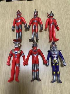 昭和レトロ当時物ポピーキングザウルスウルトラマン6体セット 昭和レトロ当時物ポピーキングザウルスウルトラマン6体セット