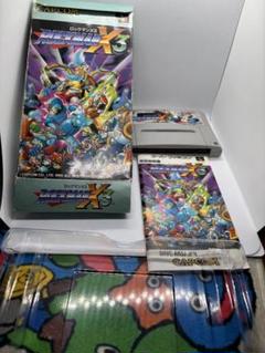 スーパーファミコンソフト ロックマンX3 箱説付き