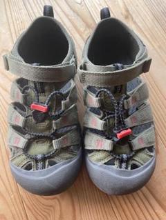 22センチ keen サンダル ニューポート　キッズ