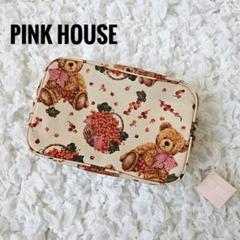 ピンクハウス♡チュニック♡くまさん くまさんステッチチュニック ピンク - ほいくとかいごのおかいもの
