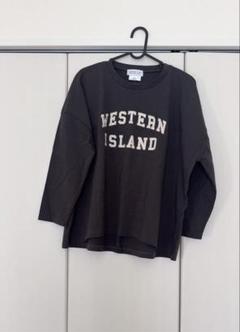 チャオパニックティピー　ロゴ入り長袖Tシャツ