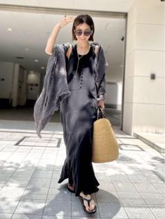 【完売】COL PIERROTコル ピエロ　RAMIE MAXI DRESS COL PIERROT/コル ピエロ】 RAMIE MAXI DRESS（ワンピース）｜L