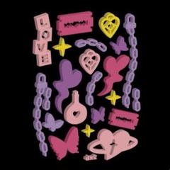 #0127シリコンモールド　デコパーツ　チェーン　トレカケース　レジン