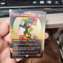 mtg 稀少 英語版 拡張 FOIL 不動の副司令官、タヌーク eoe