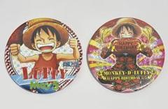ONE PIECE ワンピース ルフィ バースデー 誕生日 缶バッジ 2017