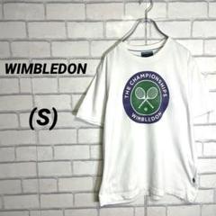 【希少】ヴィンテージWIMBLEDON テニスTシャツ ブルーXL Vintage 90s Wimbledon The Championships Tennis T-Shirt Size