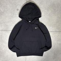 NIKE　スウェットパーカー　プルオーバー　フーディ　スウッシュロゴ　刺繍