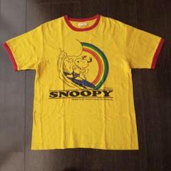 PEANUTS SNOOPY ピーナッツ スヌーピー リンガーTシャツ 半袖