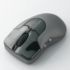 【未使用品】5ボタンマイクロレシーバレーザーマウス　M-FG2DLBK　ブラック