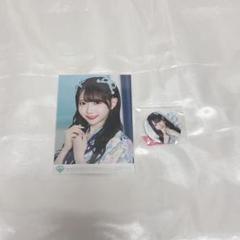 ノイミー 谷崎早耶 生写真 缶バッジ
