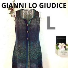 ★美品A★GIANNI LO GIUDICE チュニック ノースリーブ 40