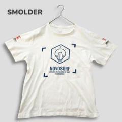 スモルダー／コットンTシャツ 綿100% ブラジル製 サーフ ロゴプリント 海