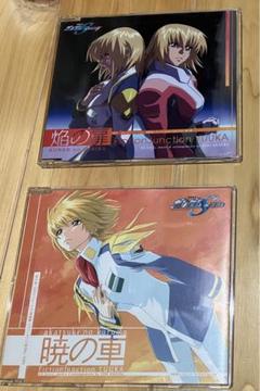 ガンダムSEED スーツCD 暁の車 焔の扉 FDDVD ジャケットシール