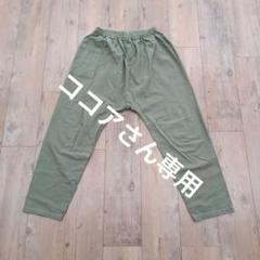美品【Lサイズ】中川政七商店　たっつけパンツ カーキ 緑 美品【Lサイズ】中川政七商店 たっつけパンツ カーキ 緑 - メルカリ
