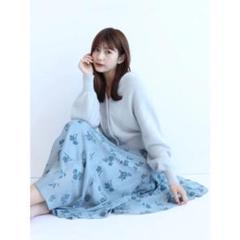 【新品タグ付き/2020AW】Rirandture フロッキーマチフレアスカート