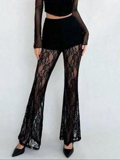 【SHEIN シーイン】【フレアパンツ】【美品✨】【ハイウエストパンツ】のサムネイル