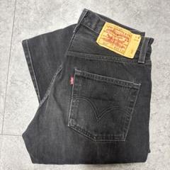 Levi's 501 ブラックデニム W29 L32のサムネイル