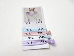 Taylor Swift T.S 1989 ヘアゴム ポラロイドプリント付き