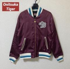 ONITSUKA TIGER オニツカタイガー　レディース　スカジャン  M 2025年最新】Onitsuka Tiger スカジャンの人気アイテム - メルカリ