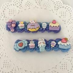 うさぎとクマのスイーツマグネットセットෆ˚*