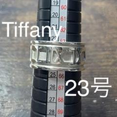 TIFFANY ティファニー アトラス リング ワイド 23号 極美品 2025年最新】ティファニー アトラス リング ワイドの人気