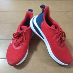 adidas キッズ スニーカー レッド/ネイビー