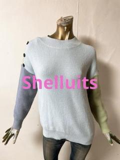 M78♡Shelluits カラフル マルチ ニット トップス