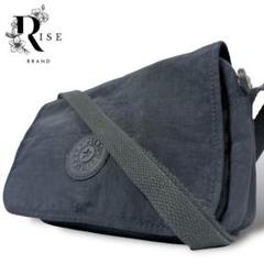 【限定】Kipling ショルダーバッグ 斜め掛け 肩掛け ワンポイント 紺