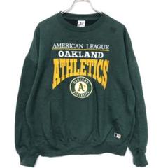 超希少 90s スターター MLB アスレチックス レアデザイン スウェット