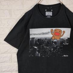 Tシャツ NHK どーもくん 襲来 半袖 ブラック L
