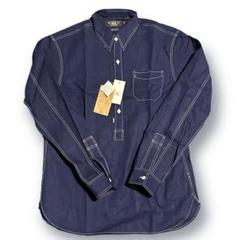 格安 RRL 新品未使用 インディゴプルオーバーワークシャツ 貴重 トップス
