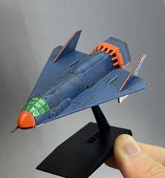 期間限定出品宇宙戦艦ヤマトプラモデル　旧メカコレ完成品コスモハウンドのサムネイル