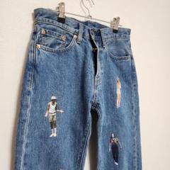 Levi's×ストレンジャーシングス デニム W29 L32 Mサイズ 送料無料】Levi´s×ストレンジャーシングス デニムW29 L32