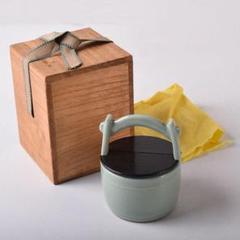 色絵手桶茶入 手塚祥堂による逸品 | sankyoudou