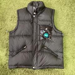UABONI*Paris*ダウンベスト*ユアボニ肉厚 防寒 総柄 トレンド2XL ◇UABONI*Paris*ダウンベスト*ユアボニ◇肉厚 総柄 トレンドM ②