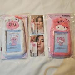 韓国 キー フォトカードホルダー キティ ボクシリ トレカ
