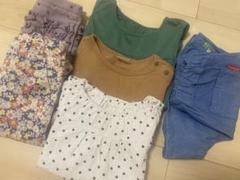 【激安ベビー服サイズ80-90】新品未使用タグ付　petitemainなど6点