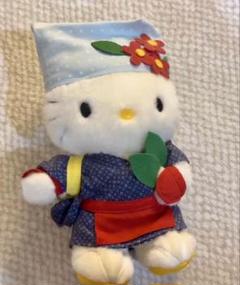 ハローキティ ご当地ぬいぐるみ 静岡限定 茶摘みキティ　レトロ　レア m31123209233_1.jpg?1721658576