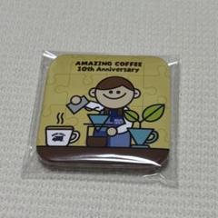 AMAZING COFFEE 10周年　ガチャ　缶バッジ AMAZING COFFEE 10周年 缶バッジ アメコ NAGOYA｜Yahoo!フリマ