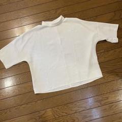 ユニクロ クリームホワイト 半袖シャツ Sサイズ ゆったり