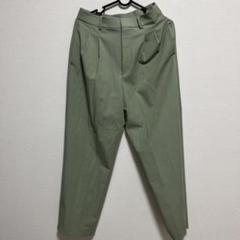 UNIQLO Mサイズ ライトグリーン スラックス