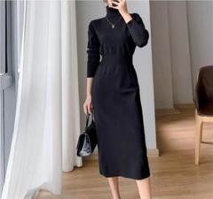 RAFFAELLA COUTURE 総柄デザインロングワンピース 46 ドレス ...
