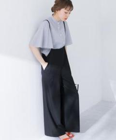 URBAN RESEARCH サロペット ブラック ※裾上げ済み