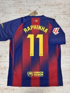 ☆FCバルセロナ☆ラフィーニャ☆ユニフォーム CL仕様　2XL 新品 25/26 #11 ラフィーニャ FCバルセロナ ユニフォーム G-272