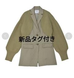 ジャケット・アウター Ameri ASSORTMENT KNIT BOLERO WITH VEST Ameri（アメリ）の「ASSORTMENT KNIT BOLERO WITH VEST