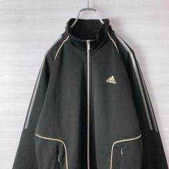 adidas パフォーマンスロゴ　やや薄手　トラックジャケット　ジャージ　古着