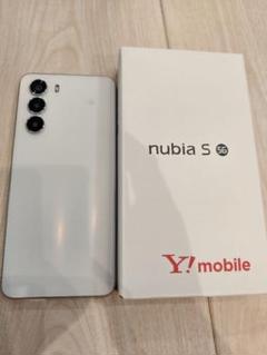 未使用に近い】nubia S 5G Y!mobile ホワイト - メルカリ