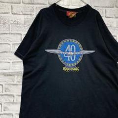 USA製90sヴィンテージTシャツ！シングルステッチ　ブラック半袖古着XL717
